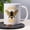 White-11oz, variant on 1pc 3A grade ceramic 11oz MAMA yellow bee coffee mug, decorative home drinkware. Universal gift for women, men, grandparents, siblings and sisters-in-law, ideal for New Year, birthday, Valentine’s Da