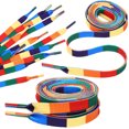 thumbnail image 2 of 3 Paires de Lacets Style Arc-en-Ciel Lacets Décoratifs LGBTQ, 2 of 8