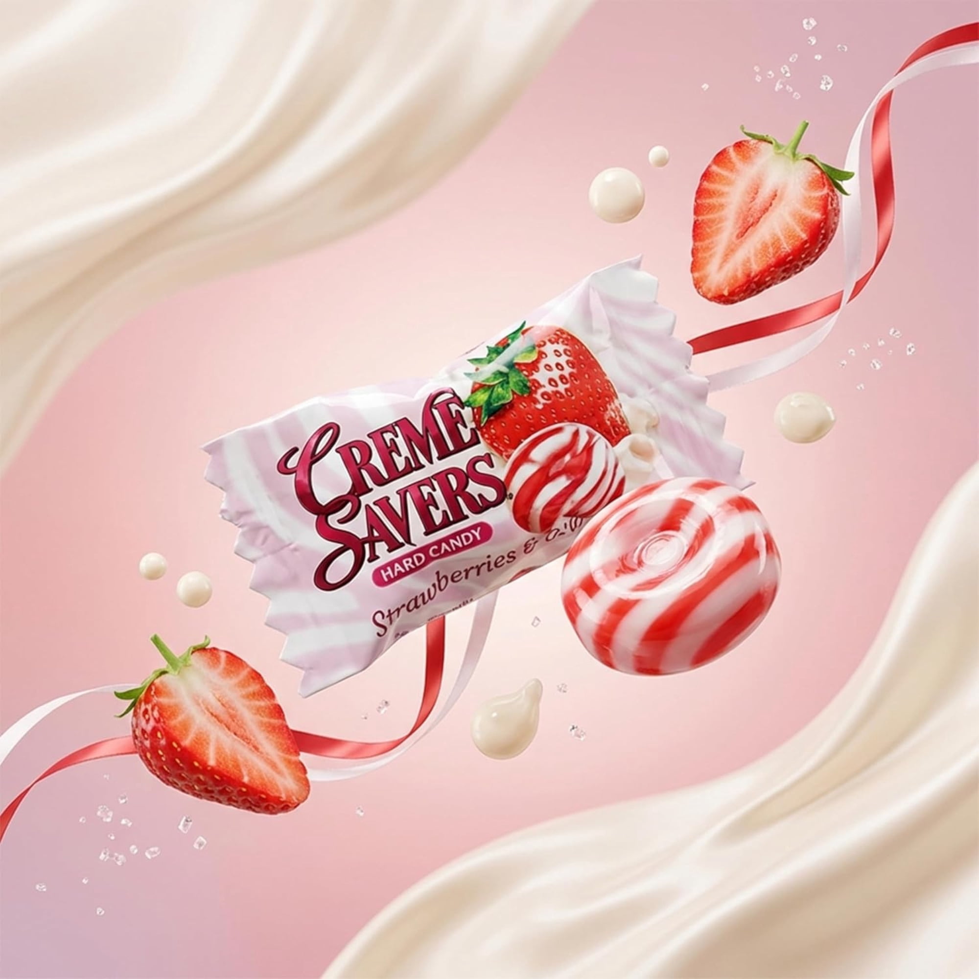 Creme Savers Orange & Creme Hard Candy, 6.25 oz Bags, 12 Pack