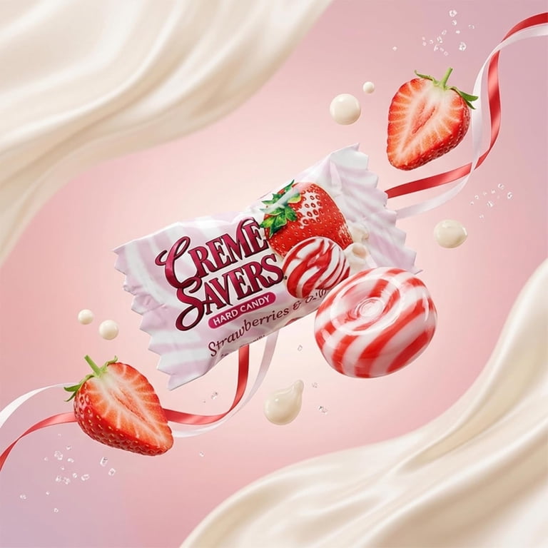 Creme Savers, Chocolate and Caramel Creme Hard Candy, 6.25oz Bag