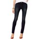 thumbnail image 1 of INC Jeans ajustados con bigotes para mujer, azul, 4 regular I-N-C Ceñido, 1 of 2