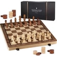 thumbnail image 1 of Juego de ajedrez de madera PLAYBEA 15 pulgadas, 1 of 1