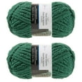 thumbnail image 1 of MAINSTAYS 2 Pack Forest Green Thick Yarn, 1 of 4
