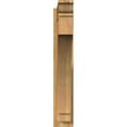 thumbnail image 2 of Ekena Millwork 6"W x 28"D x 36"H Imperial Rough Sawn Traditional Outlooker, Western Red Cedar, 2 of 4