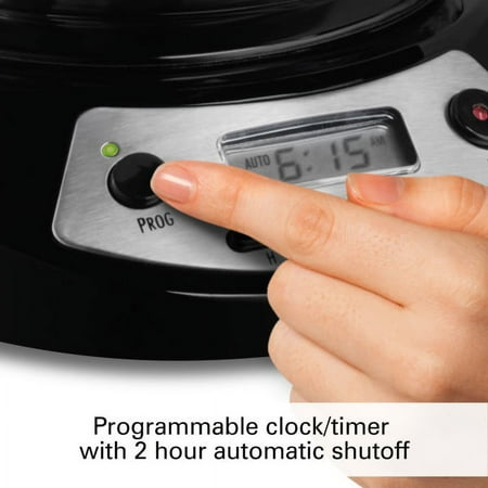 Hamilton Beach - 12-Cup Coffee Maker - Black