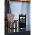 thumbnail image 4 of Gifts For Dad From Daughter, Son, Kids - Christmas Gifts For Dad, Men, Husband - Best Birthday Gifts For Dad, Father, New Dad, Step Dad, Bonus Dad - Funny Gag Gifts Ideas For Dad - 20 Oz Tumbler, 4 of 6