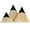 B, variant on XMMSWDLA Engagement Party Decorations 3pc Different Sizes Mini Mountain Shelf Decor Mountain Shelf Stand Wood Mountain Decor 2023 Graduation Decorations