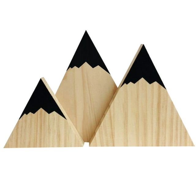 Wood Stand for Display 3Pc Mini Bookshelf Decoration Adventure Bookshelf Bracket Wooden Decoration wtih Different Sizes