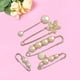 thumbnail image 5 of 5 uds broche de perlas bonitos alfileres de seguridad de cintura para jinwen Pasador de cintura, 5 of 7