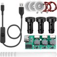 thumbnail image 1 of Fog Maker Kit, No Time DIY Fog Sprayer Module Replacement Set, with ON/OFF Button, for Desktop Water Tanks, USB Humidifiers, 1 of 5