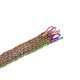 thumbnail image 4 of Pulsera de cuerda de cinco colores del festival del barco del dragón de joyería tejida a mano con espiral de dragón y cuerda de mano de color de la suerte, 4 of 5