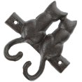 thumbnail image 4 of Here's a polished and professional product description based on your input:\n\n \n\n**1pc Vintage Animal Shaped Wall Mounted Hook – Retro Style Coatrack, 4 of 5