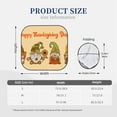 thumbnail image 3 of Naloa Gnomes Happy Thanksgiving Print 2-Piece Windshield Sunshade,Foldable Car Front Window Sun Shades,for Most Sedans SUV Truck-Small, 3 of 6