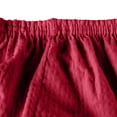 thumbnail image 3 of Home Details Waffle Design Dining Chair Slipcover in Burgundy, 3 of 3