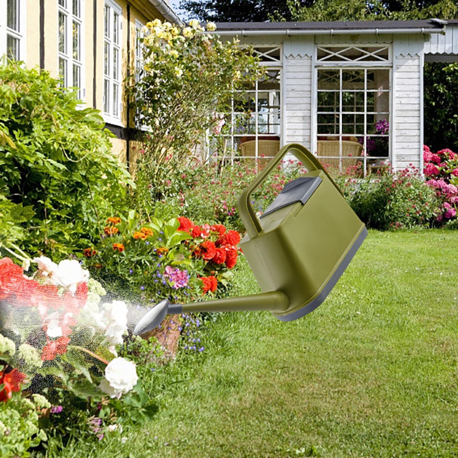 Indoor Watering Can Watering Kettle Large Capacity 4L Watering Pot Water Sprayer for Garden Flower Greenhouse Potted Bonsai Indoor Plants with rose head