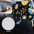 thumbnail image 6 of Xixirimido Car Accessories Sweat Towel Seat Cover Universal Non-Slip for Car Truck SUV Athletic Running Towel for Workout Outdoor Sport Activities, Abstract Mushroom Floral, 2 Pack, 6 of 8