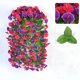 thumbnail image 1 of Cesta colgante de rosas artificiales para decoración de pared | Varilla de 85 cm con 12 enredaderas de flores artificiales | Plantas de plástico para envolver en la sala de estar, el techo y la, 1 of 6