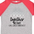 thumbnail image 4 of Inktastic Together, We Fight Lung Cancer Awareness Boys or Girls Toddler T-Shirt, 4 of 5