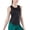 Black, variant on Y.F.H sunbest Women's Sleeveless Workout Tank Tops Breathable Lightweight Tennis Yoga Athletic Gym Tee Shirts