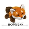 thumbnail image 3 of Cute Cartoon Fox Plush Toy Stuffed Animal 60Cm, High Quality Pp Cotton Filling For Soft Comfortable And Safe Hugging, Perfect For Children's Daily Play And Holiday Gift Home, 3 of 4