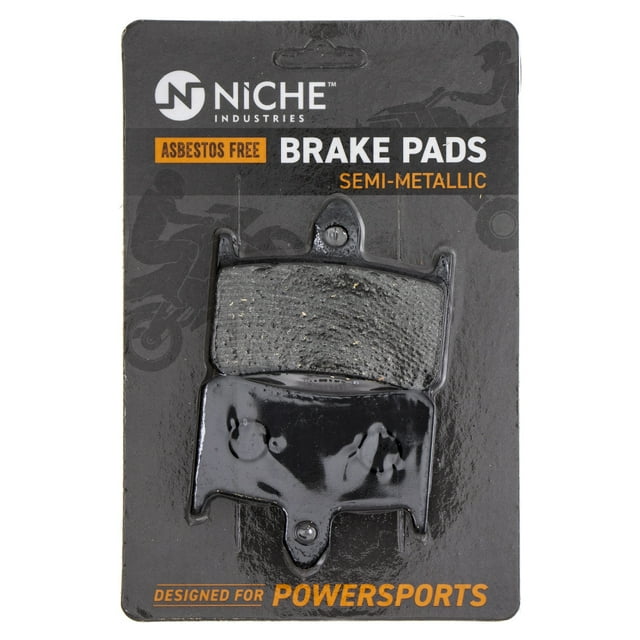 Niche Front Brake Pad Set for Honda CB900F Semi-Metallic Motorcycle 519-KPA2463D
