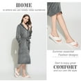 thumbnail image 2 of Onmygogo Women's Slippers, Anti Slip Plush Open Toe, Platform Beige, Size 9-10, 2 of 6