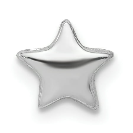 - 925 Sterling Silver Star Slide Pendant Charm Necklace Chain Celestial For Women