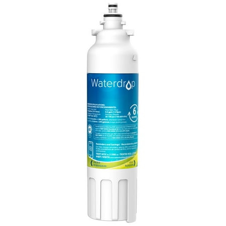 

Waterdrop ADQ73613401 Replacement for LG® LT800P® ADQ73613402 ADQ73613408 ADQ75795104 Kenmore 9490 LSXS26326S LMXC23746S LSXS26366S LSXS26386D Refrigerator Water Filter Pack of 1