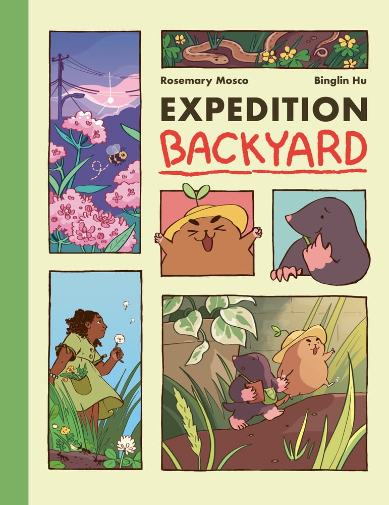 Pre-Owned Expedition Backyard: Exploring Nature from Country to City (a Graphic Novel) (Library Binding) 0593127358 9780593127353