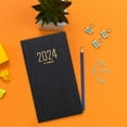 thumbnail image 3 of Colaxi 2 X 2024 Planner, Academic Planner, 12 Months January to December, Agenda Notebook, 2024 Appointment Book for Business Office, Gift , Black, 2 Pcs, 3 of 6