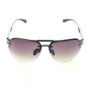 Man Boy Fishing Eyeglasses Sunblock Rimless Sunglasses Clear Lens Sun Glasses HD Visual Eyewear Shades