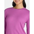 thumbnail image 4 of Time and Tru Women's Thermal Top with Long Sleeves, 2-Pack, Sizes XS-XXXL, 4 of 4