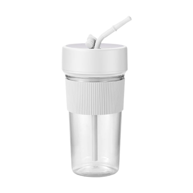 Licuadora eléctrica de alta velocidad, mini licuadora de mano, máquina de frutas para gimnasio, oficina, exterior e interior.