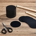 thumbnail image 3 of PinesC 50 Pcs Billiard Pool Table Leg Shims 3" Diameter Rubber Pool Table Leveler kit Shims Foot Pads, 3 of 5
