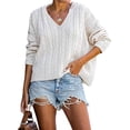 thumbnail image 3 of Suéteres de Mujer, Sudaderas de Moda, Camisetas de Larga, Sudaderas Casuales, Conjuntos de Otoño, Jersey, Ropa de Invierno. S, 3 of 9