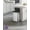 Metallic Silver and Ink Black, variant on 13 Gallon Automatic Trash Can - Motion Sensor & Touch Open, Stainless Steel, Soft-Close Lid, Includes 15 Bags, Ink Black