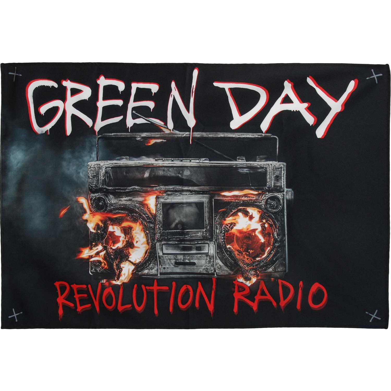 Green Day Poster Flag
