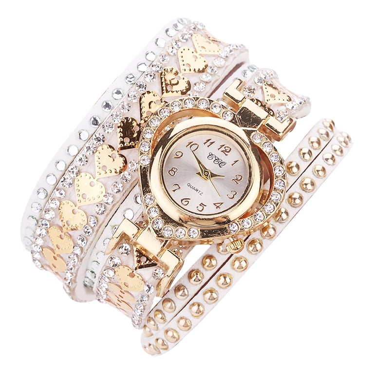 Watch beautiful and bling Amazon.com: Luxury Bling-ed Out Colorful Full Diamond  main image 3