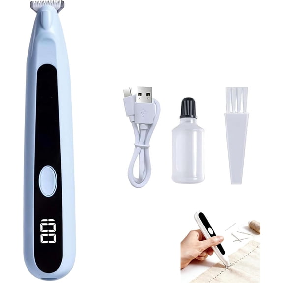Electric Embroidery Removal Tool, Embroidery Stitch Remover, Electric Seam Ripper & Professional Stitches Eraser for Embroider𝐲, Tailors, Quilters, Sewers (A)