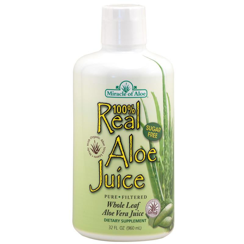 Miracle of Aloe, Real Aloe Juice from Organically Grown ...