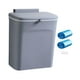 thumbnail image 5 of Cubo de basura colgante, cubo de basura de 10 l, impermeable, para puerta de armario, montado en la pared gris, 5 of 9