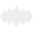 thumbnail image 4 of 38"W x 25 3/8"H x 11 3/4"C x 1"P Zoe Architectural Grade PVC Contemporary Ceiling Medallion, 4 of 11