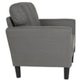 thumbnail image 4 of Flash Furniture Bari Upholstered Chair in Dark Gray Fabric, 4 of 5