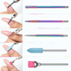 thumbnail image 3 of 10 Piezas Brocas Para Uñas Limpiador De Cutículas y Taladro Malubero  Brocas para Uñas, 3 of 4