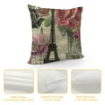 thumbnail image 4 of Wuche Hopyeer Vintage Romantic Paris Trip Classical Postcards Hot Air Balloons Kites Throw Pillow Covers Decor Europe Map Eiffel&nbsp;Tower&nbsp;Xmas Valentine&nbsp;Pillowcase for Sofa, 4 of 5