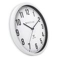thumbnail image 4 of 9" SIMPLE WHITE WALL CLOCK, 4 of 5