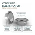 thumbnail image 2 of Cierre magnético oculto y ajustable para puertas Mega Handles, 2 of 8