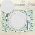 thumbnail image 3 of Ambesonne Cartoon Place Mats Set of 4, Daisies and Ladybugs, Standard Size, Multicolor, 3 of 6