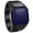 Black Blue, variant on Men's Stainless Steel Square Signet Rings Classic Statement Enamel Flat Top Band Wedding Birthday Jewelry Gift Gold Red Size 9