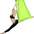 thumbnail image 1 of Columpio aéreo Yoga Hamaca Tela de seda Deportes Nylon Inversión Pilates Antigravedad Yoga Trapecio Columpio sensorial Antigravedad ultra fuerte Durable An, 1 of 2